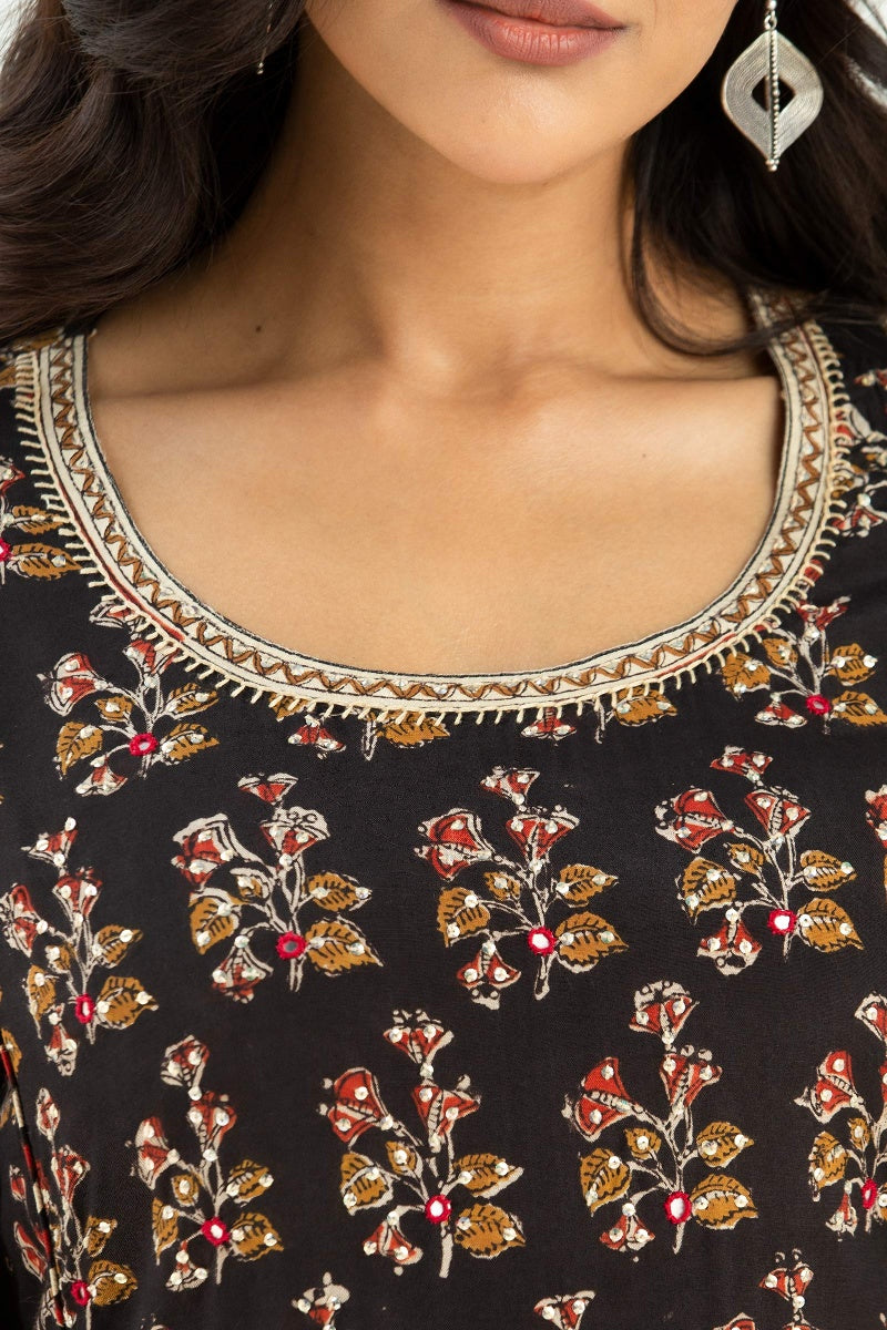 Sehra Kashaf Bagru Kurta