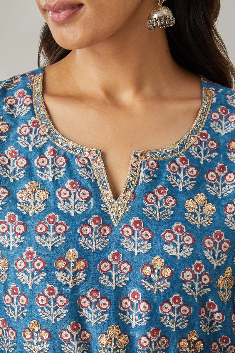 Zubeida Mahreen Chanderi Kurta