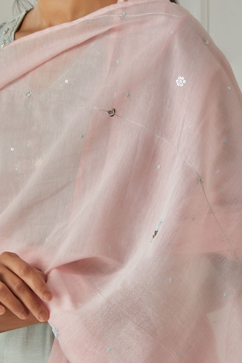 Zubeida Inaya Cotton Silk Dupatta