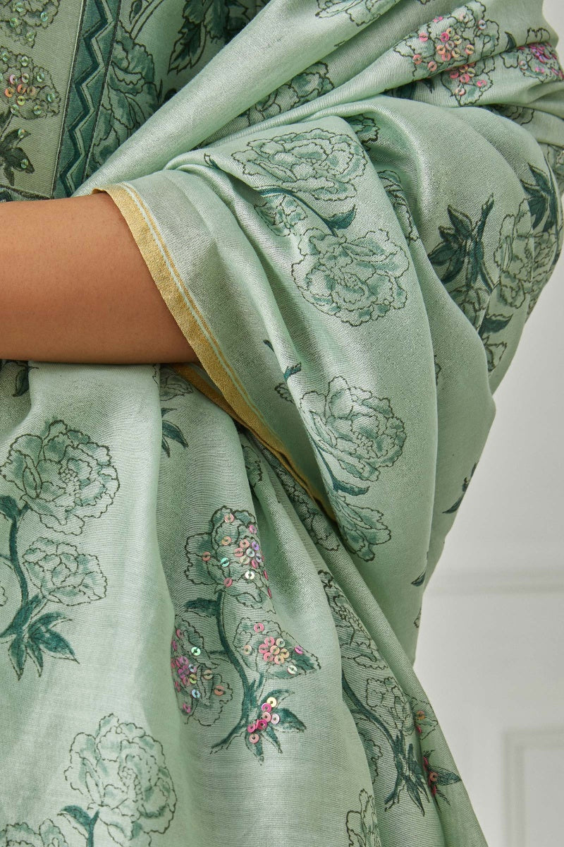 Zubeida Nazia Chanderi Dupatta