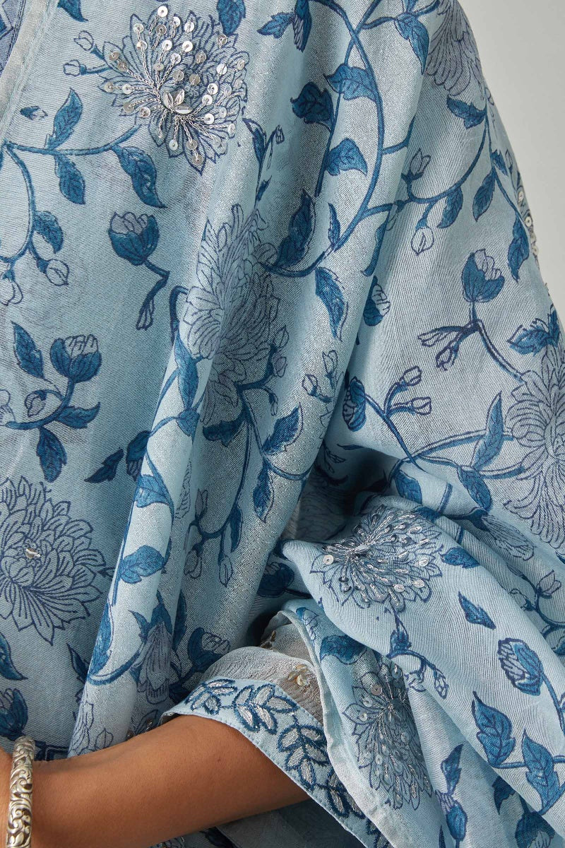 Zubeida Nida Chanderi Dupatta