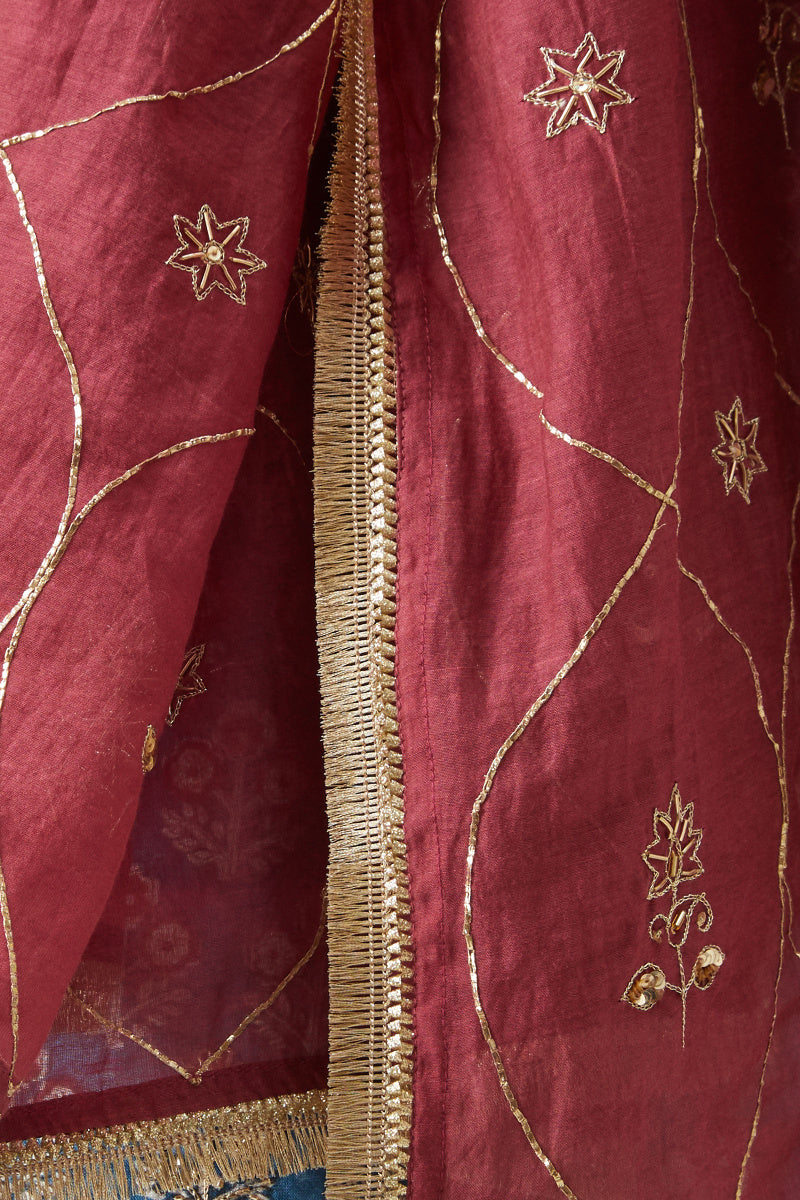 Zubeida Mahreen Cotton Silk Dupatta