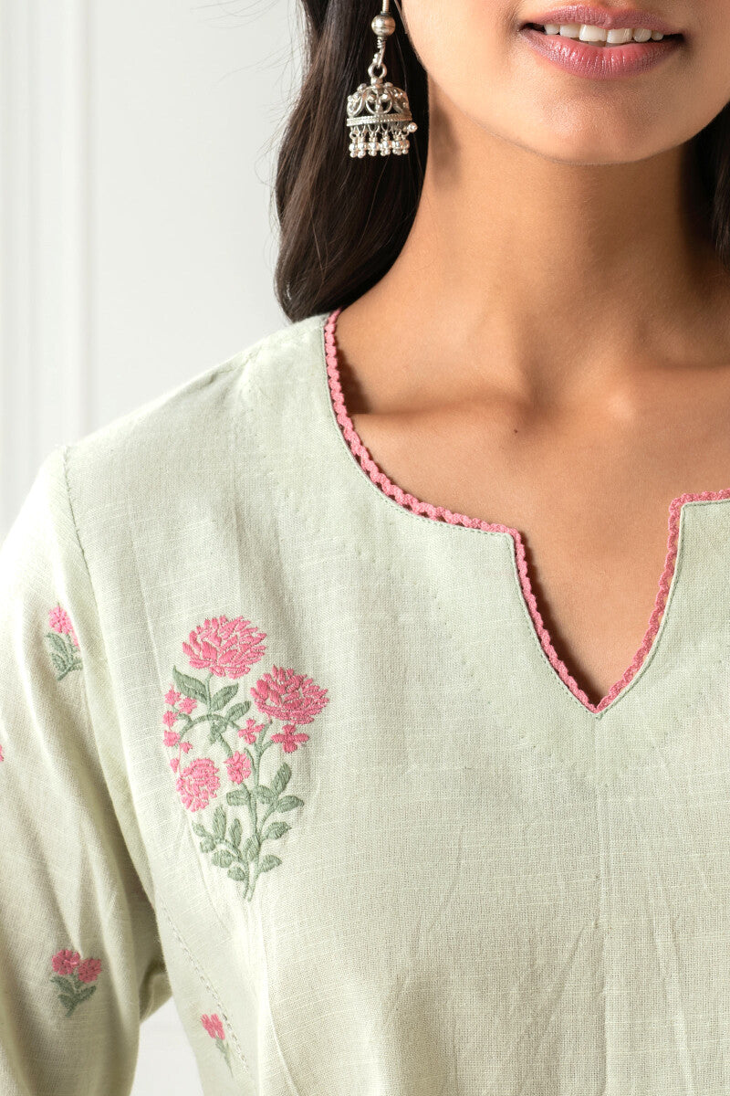 Nazm Shirin Handloom Kurta