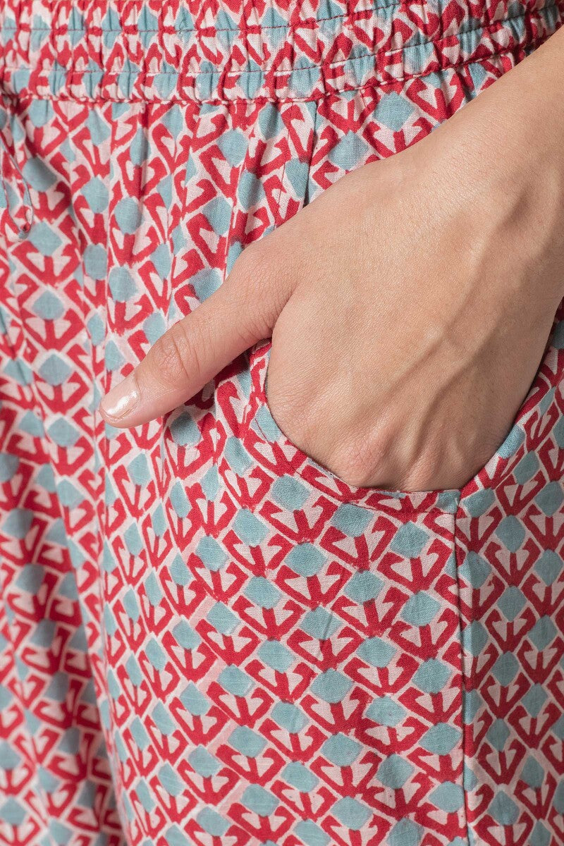 Gauhar Nazina Sanganeri Narrow Pants