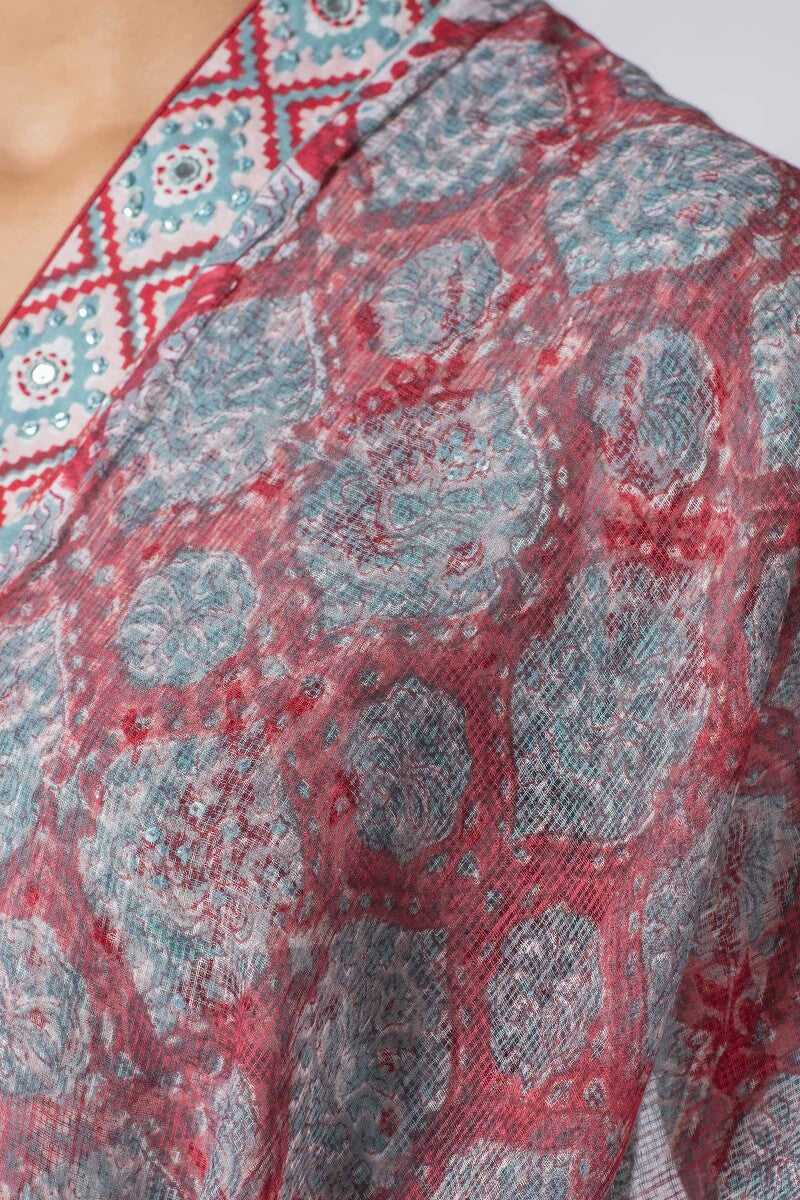 Gauhar Nazina Sanganeri Kota Dupatta