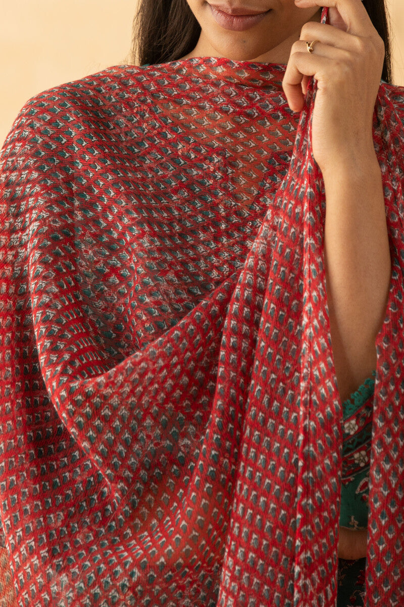 Gauhar Rahima Sanganeri Kota Dupatta