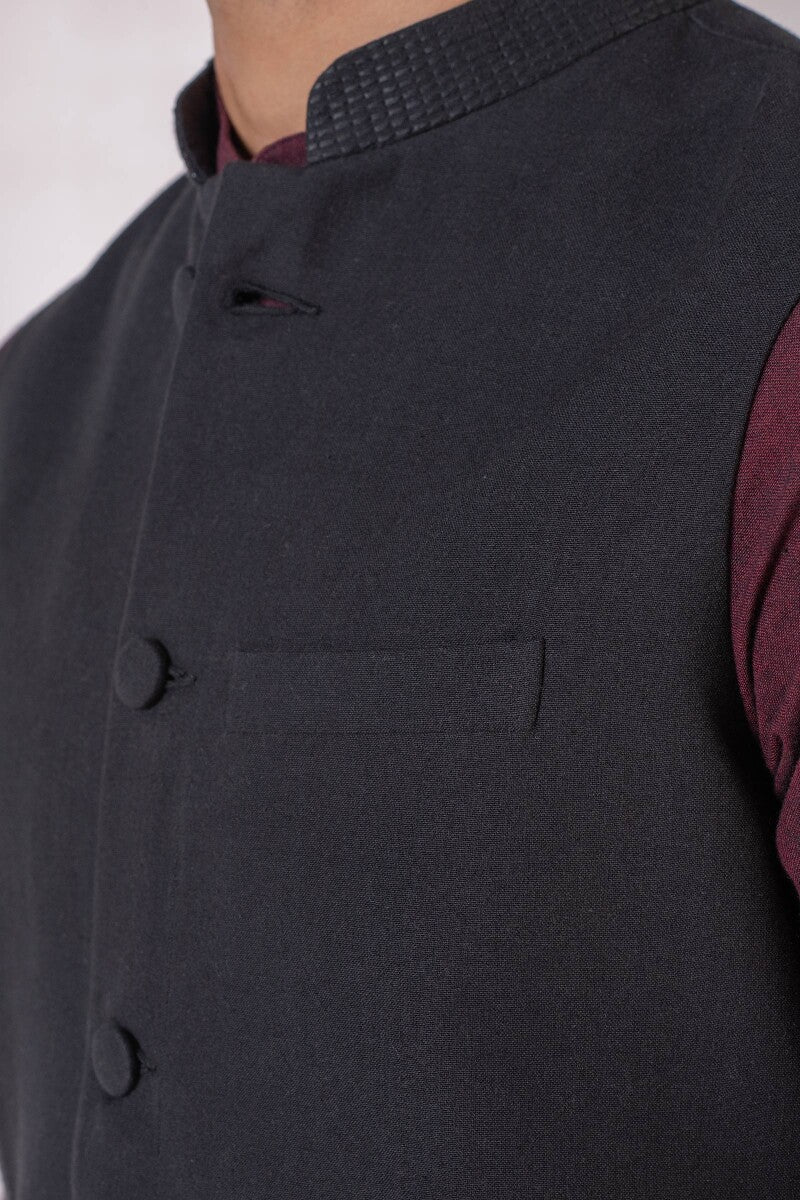 Samar Kian Handloom Nehru Jacket