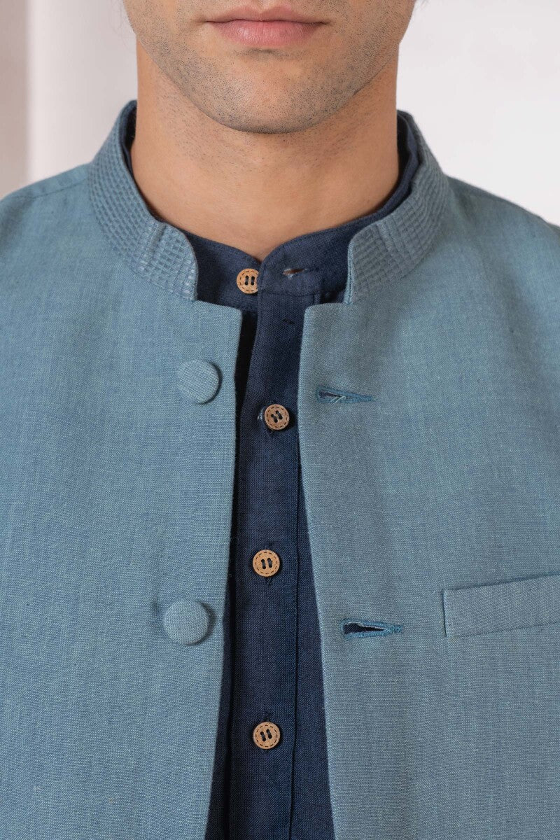Samar Aahan Handloom Nehru Jacket