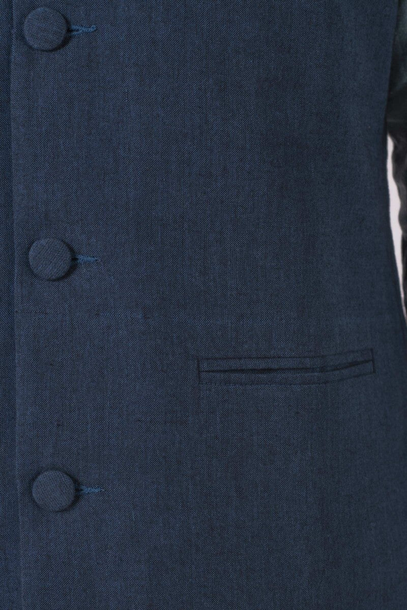 Samar Mihir Handloom Nehru Jacket