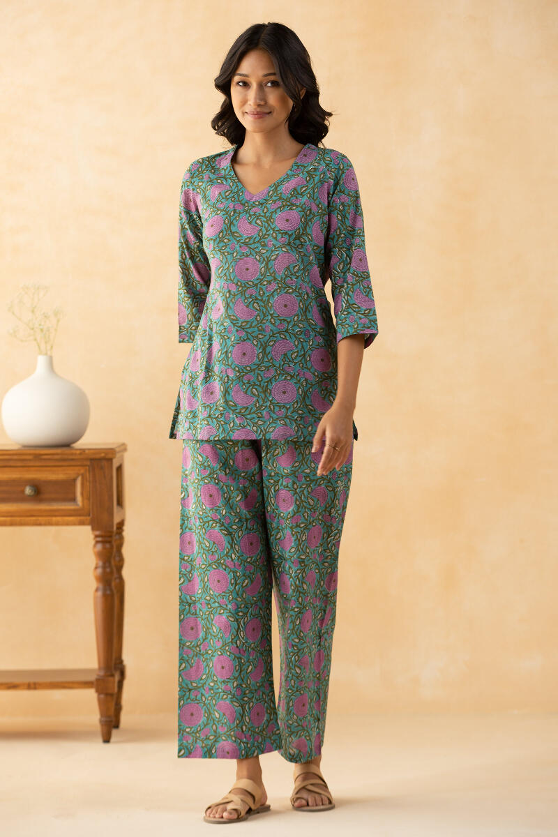 Roz Meher Saira Pyjama Set