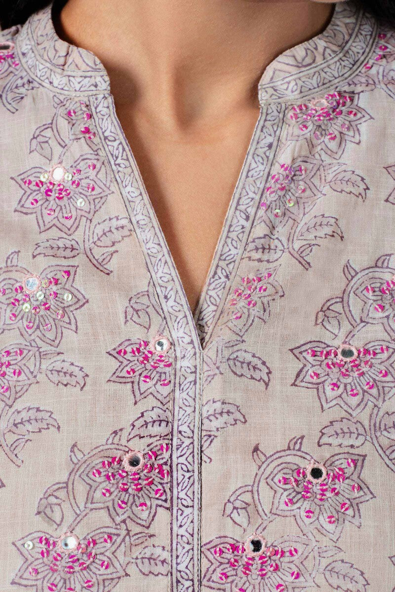 Gauhar Naira Sanganeri Kurta