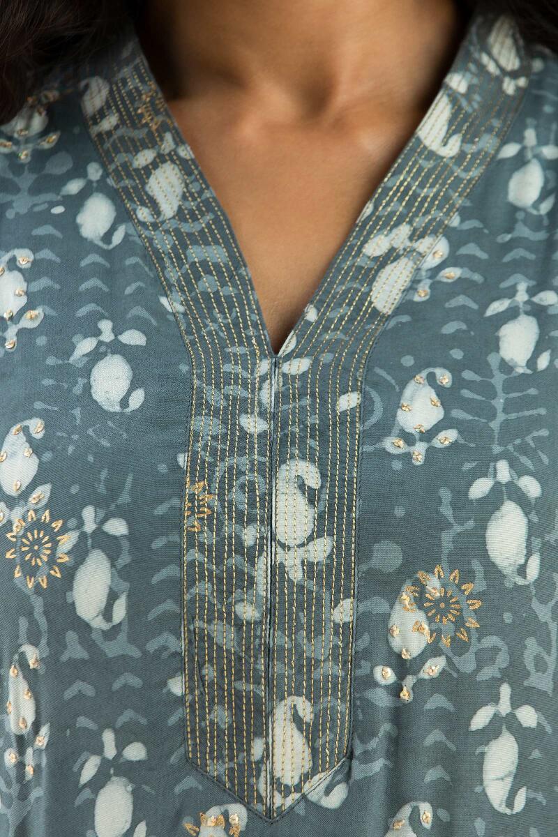 Sehra Suhana Bagru Kurta