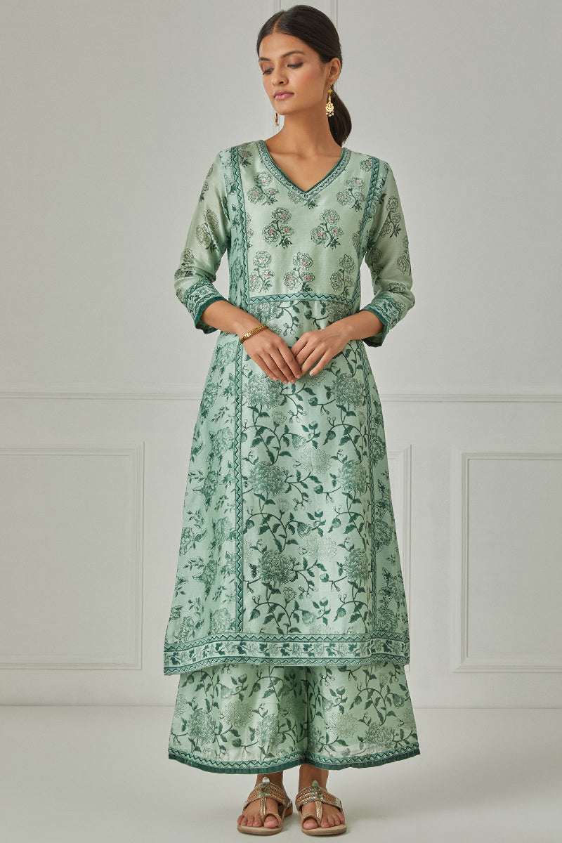 Zubeida Nazia Chanderi Kurta