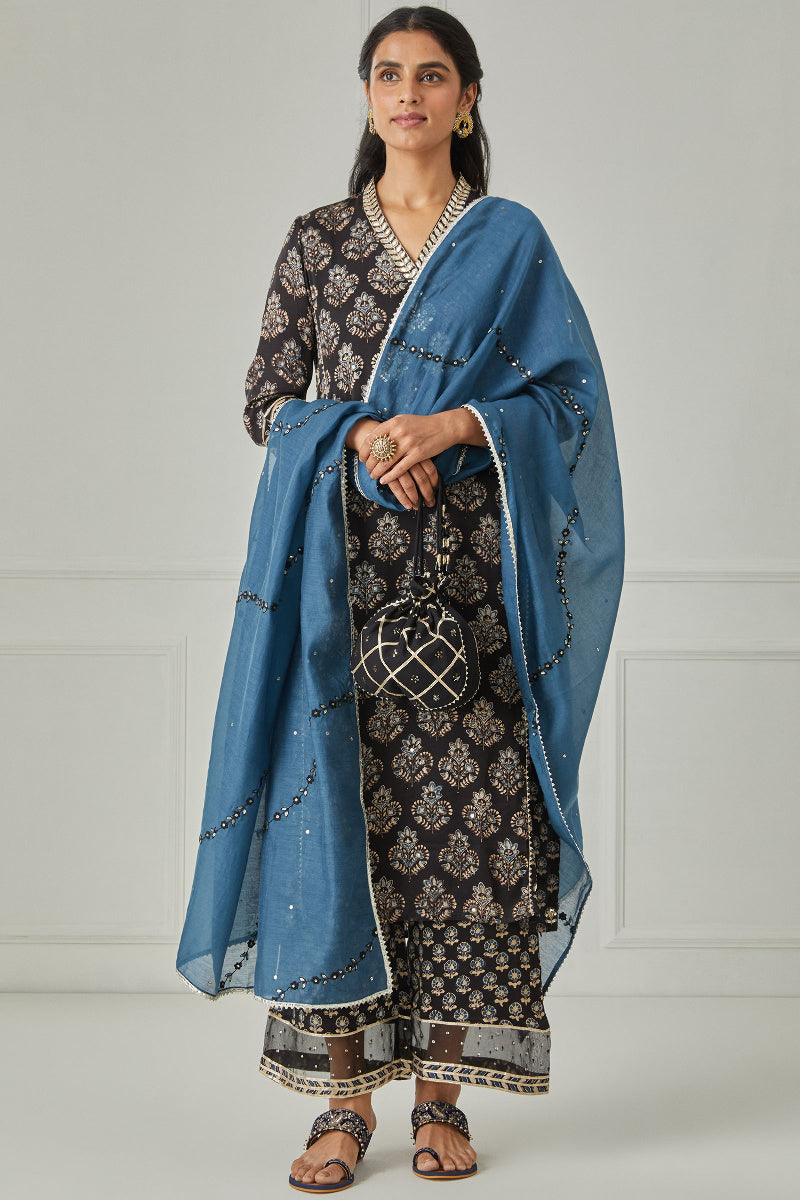 Zubeida Farheen Cotton Silk Dupatta