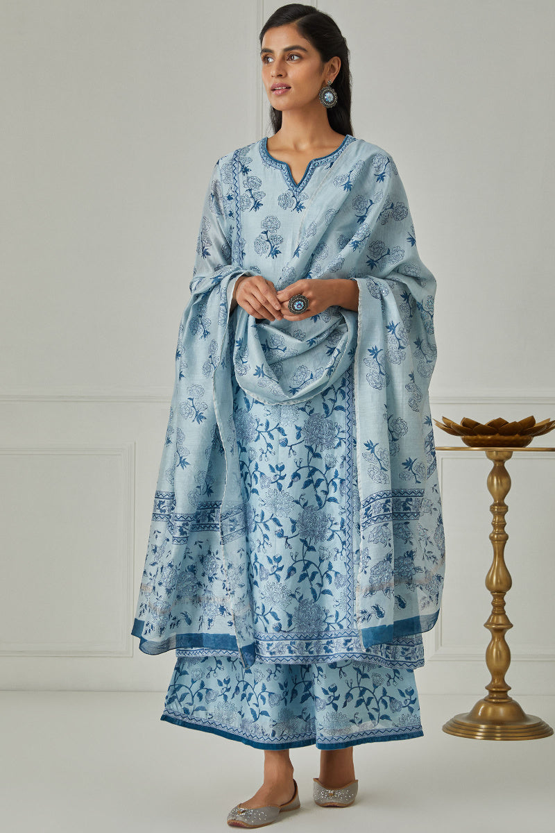 Zubeida Shazia Chanderi Dupatta