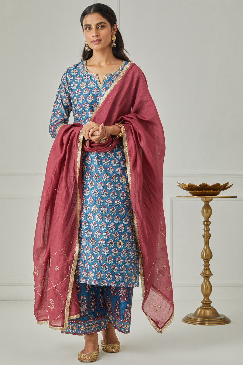 Zubeida Mahreen Cotton Silk Dupatta