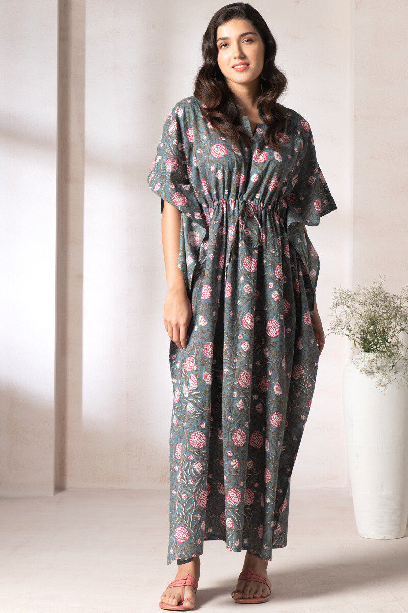 Gauhar Faizah Sanganeri Kaftan
