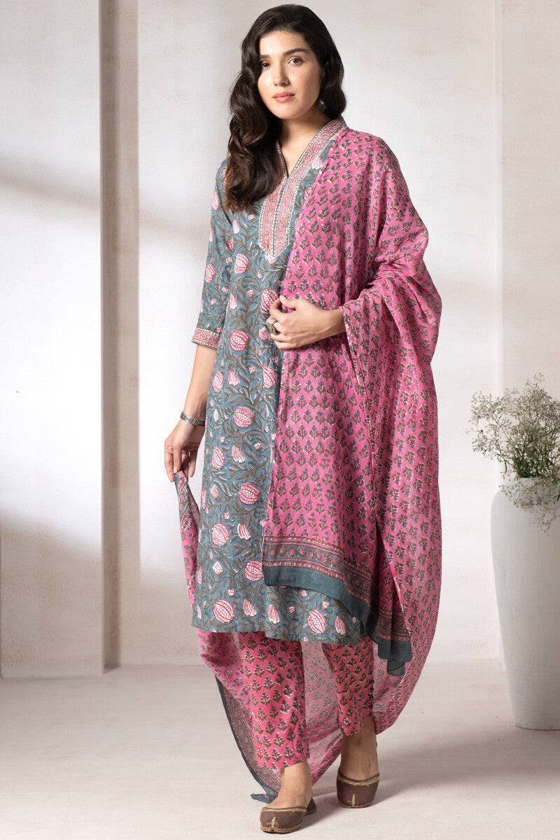 Gauhar Faizah Sanganeri Dupatta