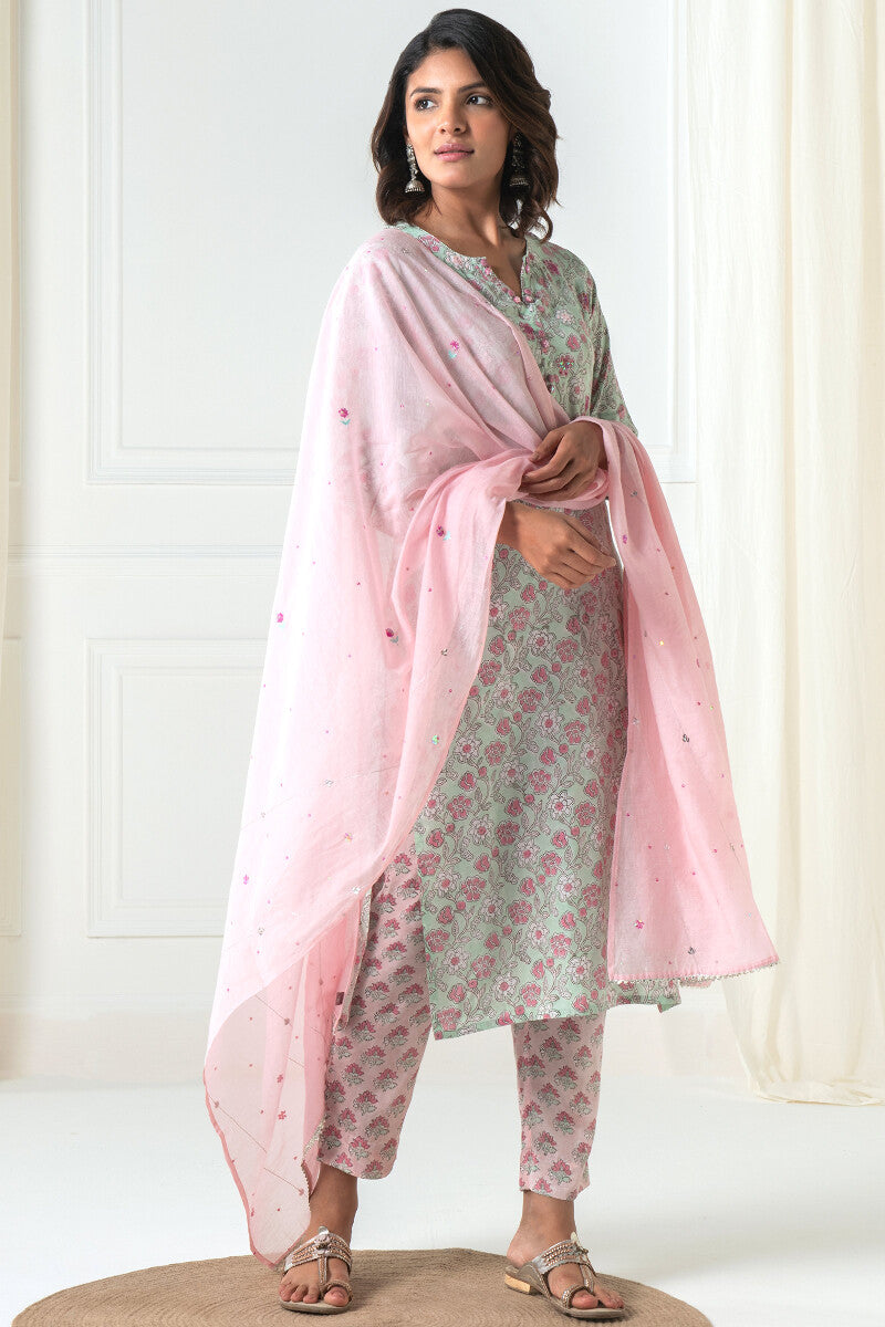 Gauhar Saba Cotton Silk Dupatta