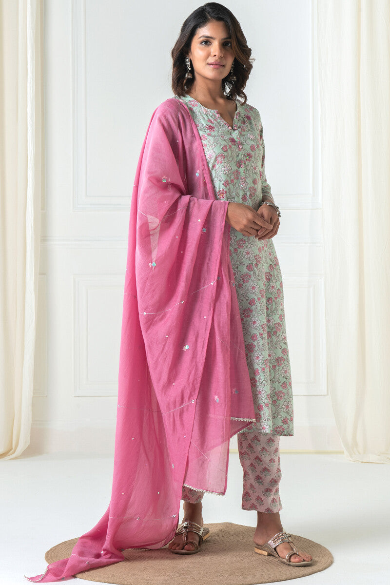 Gauhar Zeniya Cotton Silk Dupatta