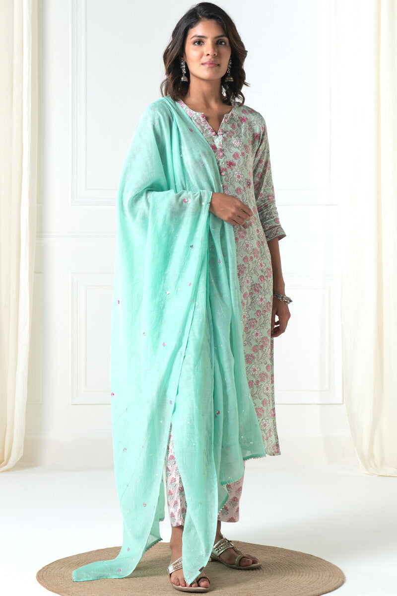 Gauhar Farhat Cotton Silk Dupatta