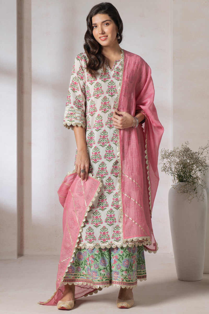 Gul Bano Zainab Cotton Silk Dupatta
