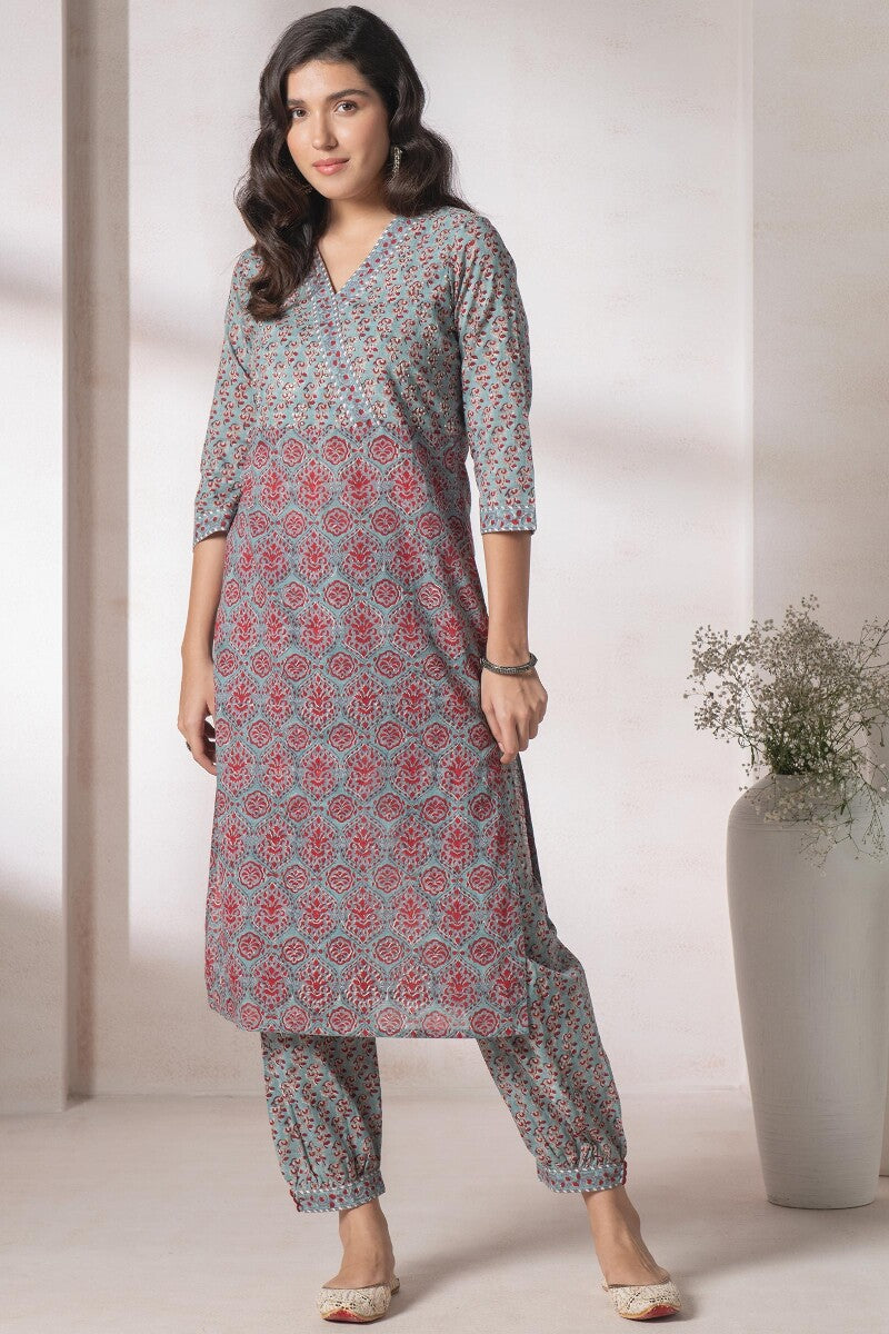 Gauhar Firoza Sanganeri Kurta