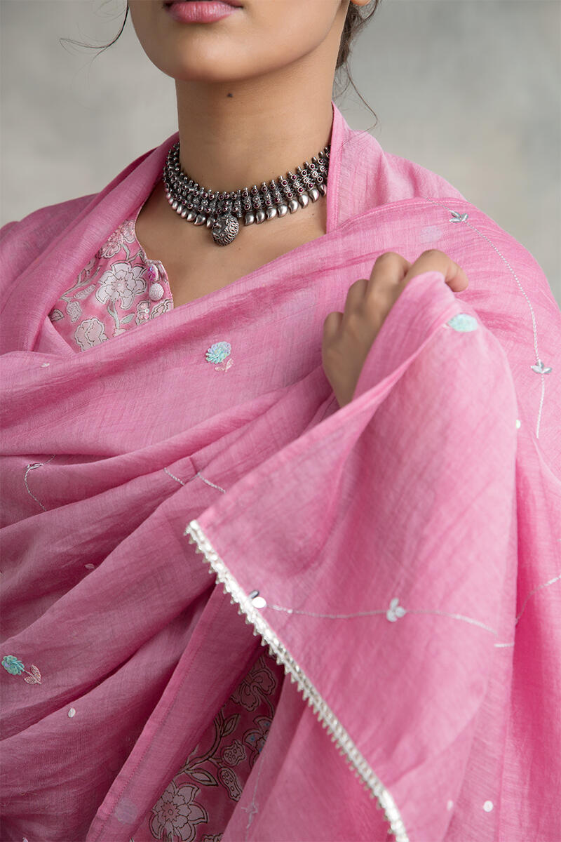Gauhar Sara Cotton Silk Dupatta