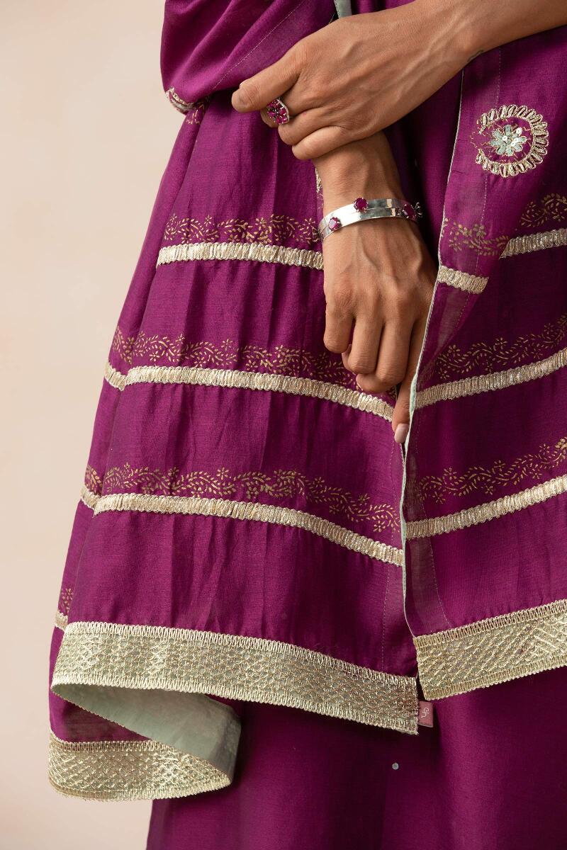 Nazma Shaheen Chanderi Dupatta