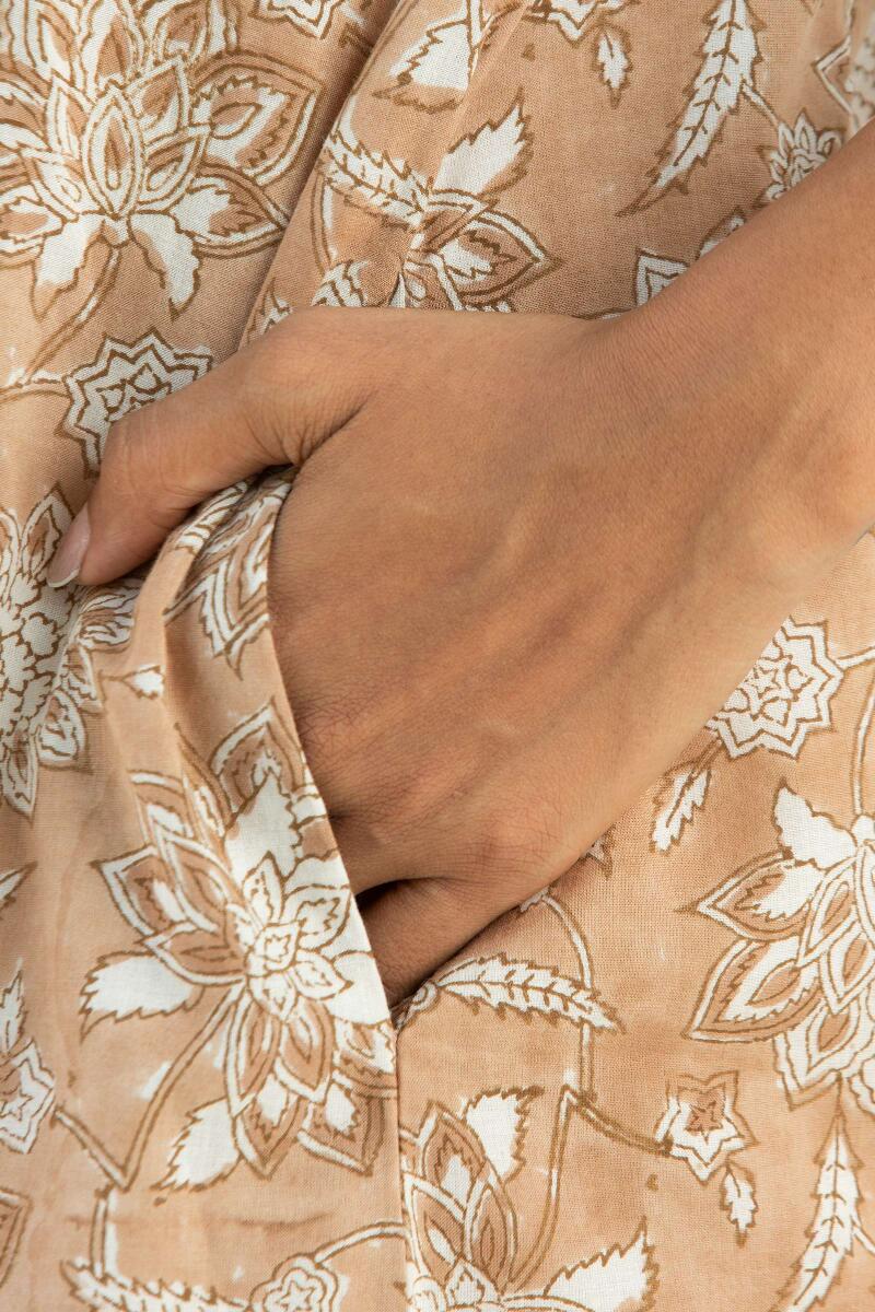 Gauhar Sanam Block Printed Kaftan