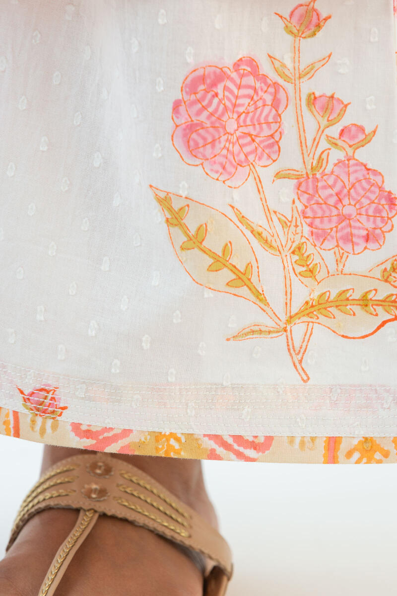 Nazm Nahida Block Printed Palazzo