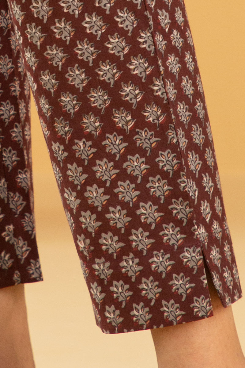Sehra Nafisa Bagru Narrow Pants