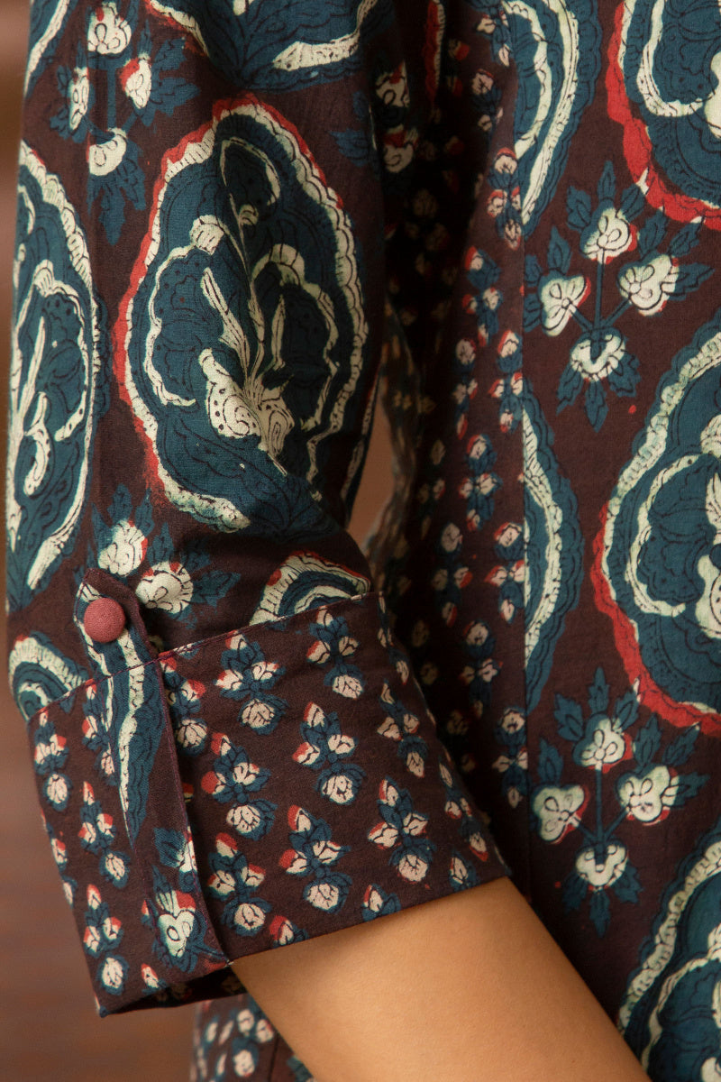 Sehra Gazal Bagru Kurta