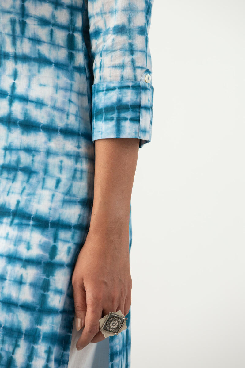 Leher Zoya Shibori Kurta