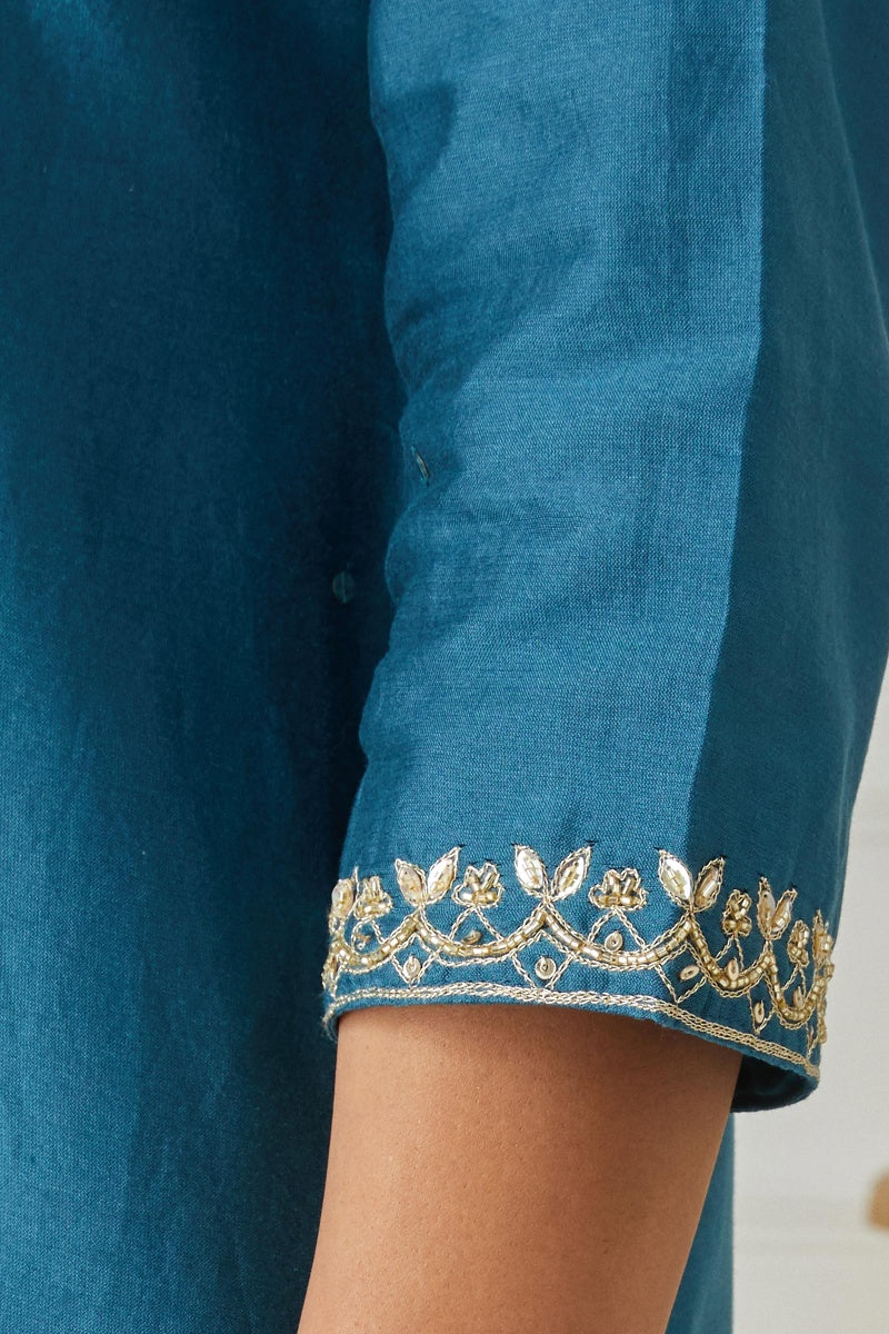 Zubeida Zeenat Chanderi Kurta