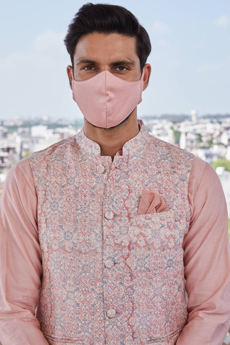 Zameer Chanderi Nehru Jacket