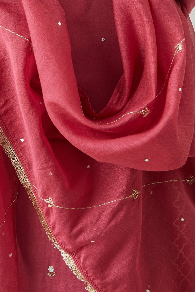 Zubeida Farhat Cotton Silk Dupatta