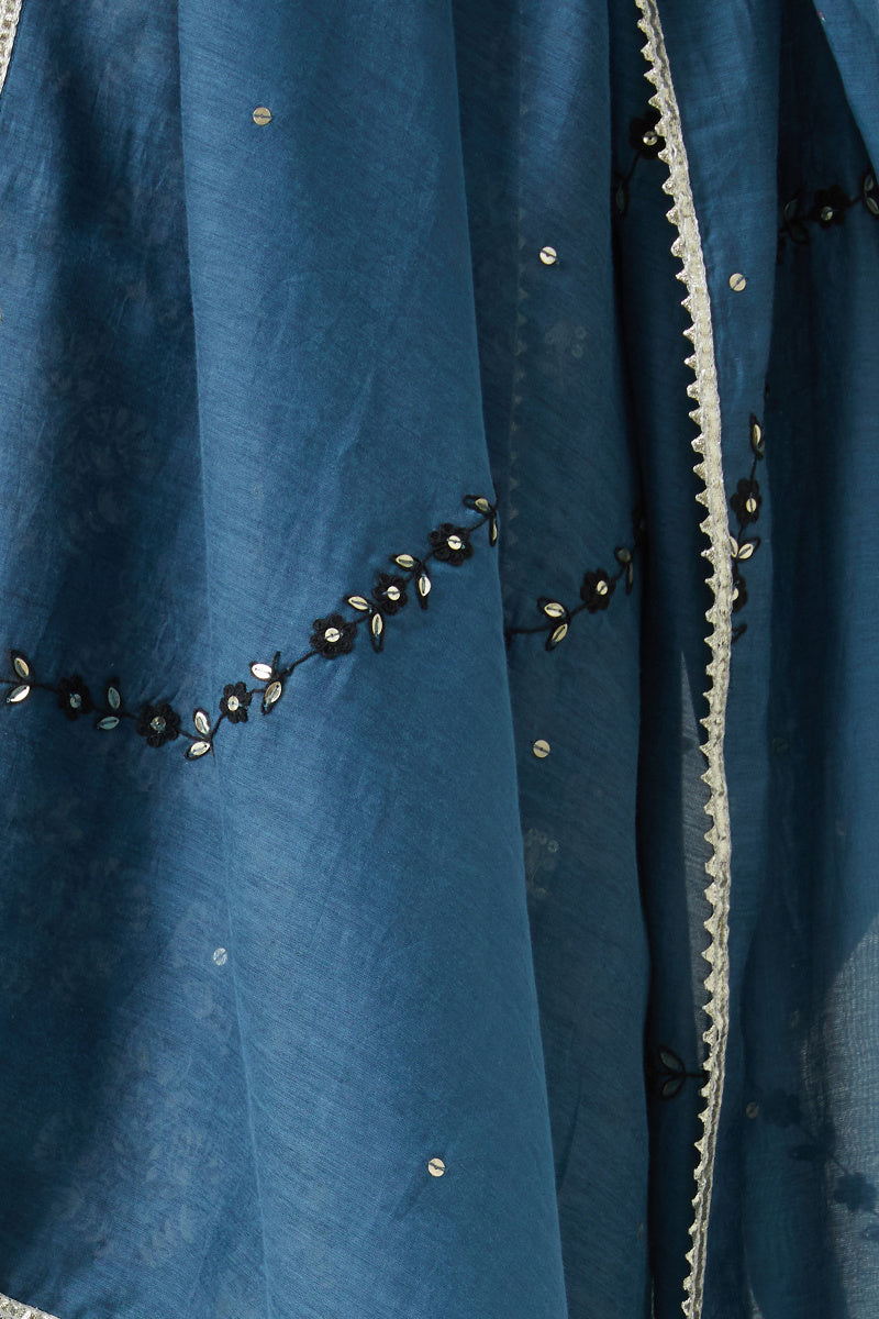 Zubeida Farheen Cotton Silk Dupatta