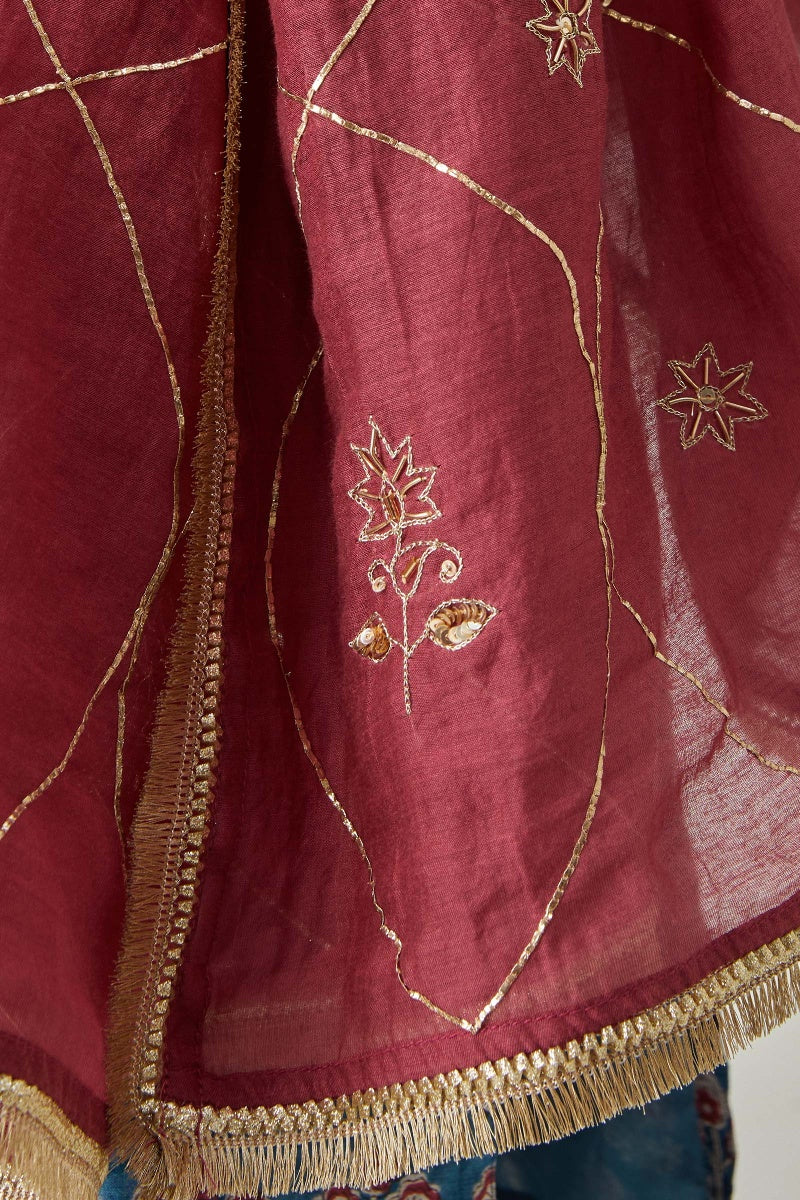 Zubeida Mahreen Cotton Silk Dupatta