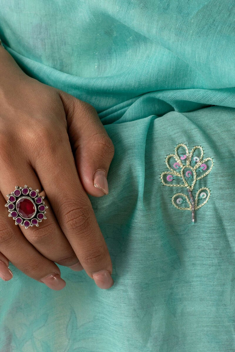Gul Bano Mahi Cotton Silk Dupatta