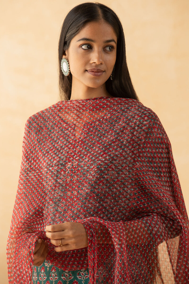 Gauhar Rahima Sanganeri Kota Dupatta