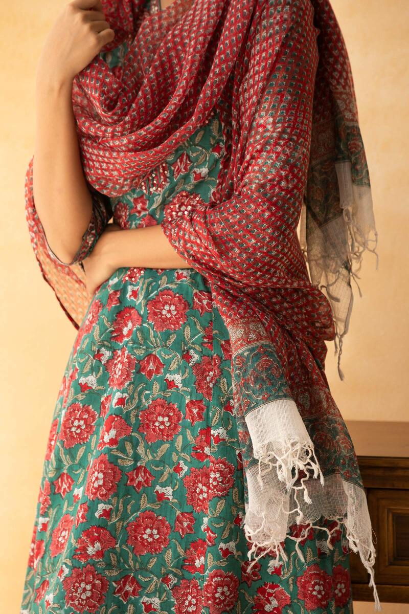 Zahira Farah Kota Dupatta