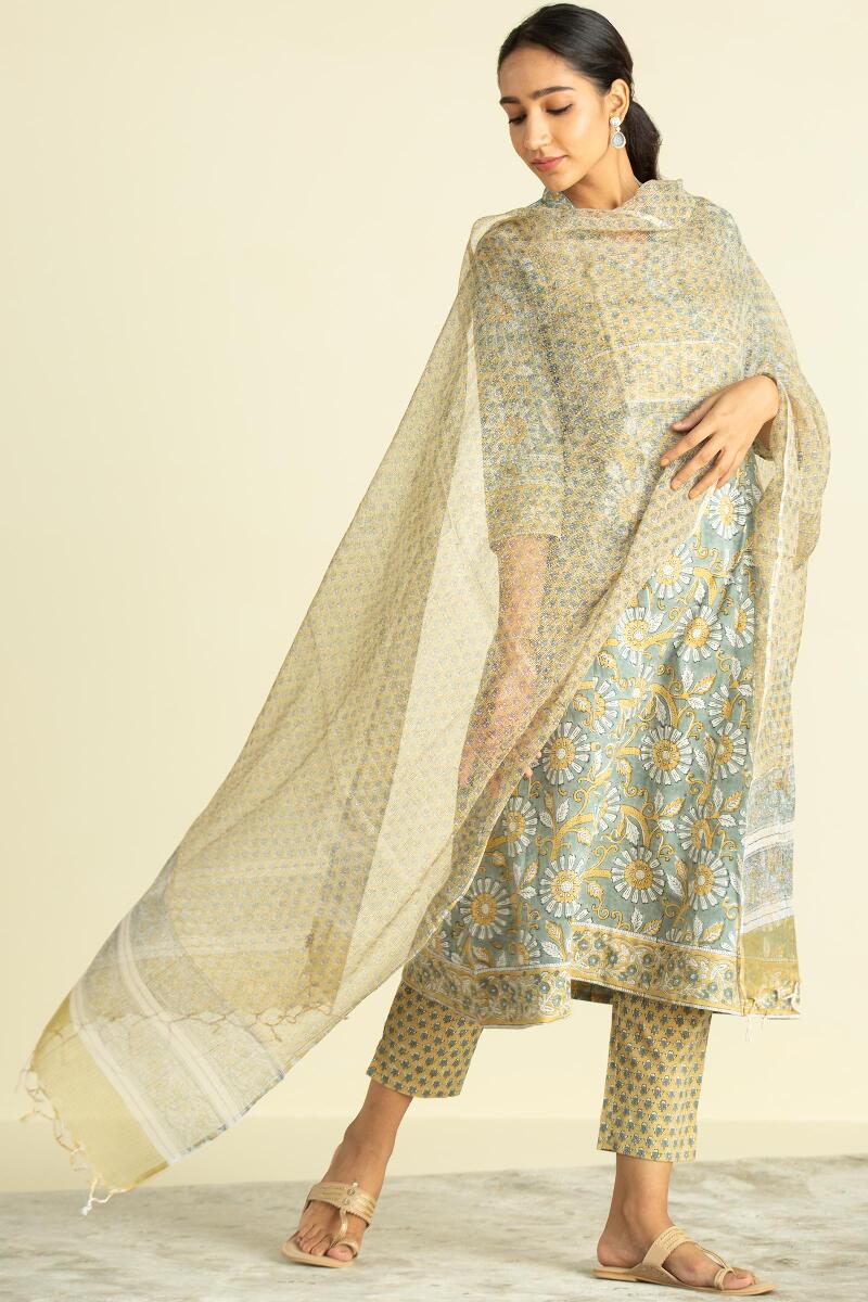 Gauhar Zafiya Kota Dupatta