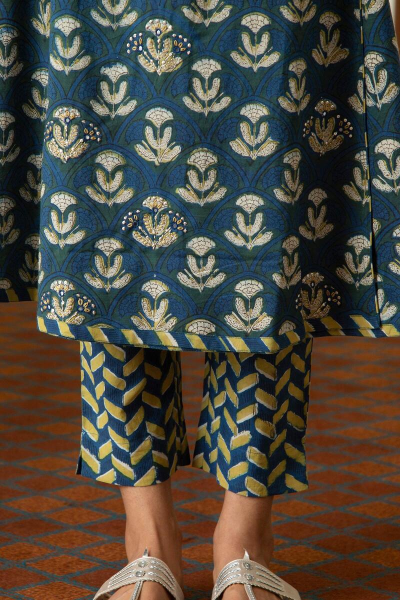 Sehra Aasma Bagru Kurta