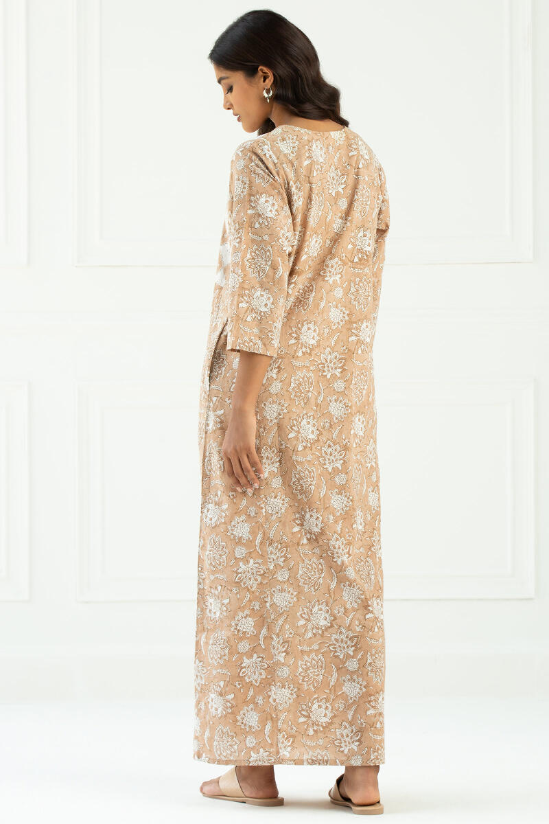 Gauhar Sanam Block Printed Kaftan