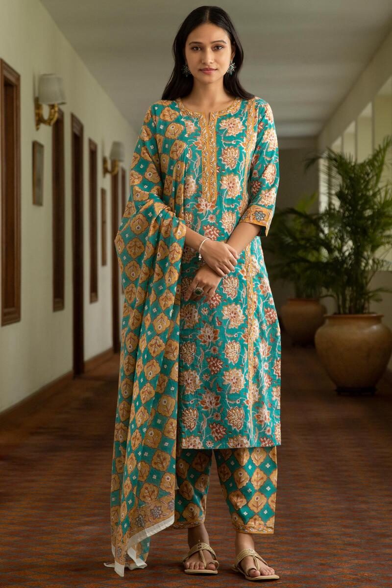 Gauhar Sahira Block Printed Salwar