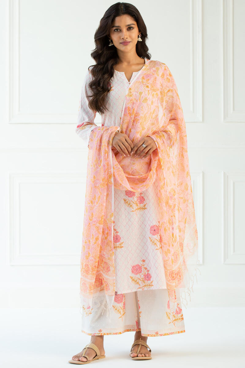 Nazm Nahida Block Printed Palazzo