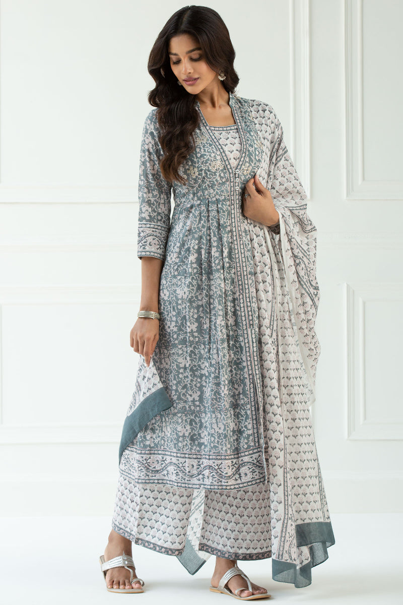 Gauhar Zenia Block Printed Kurta