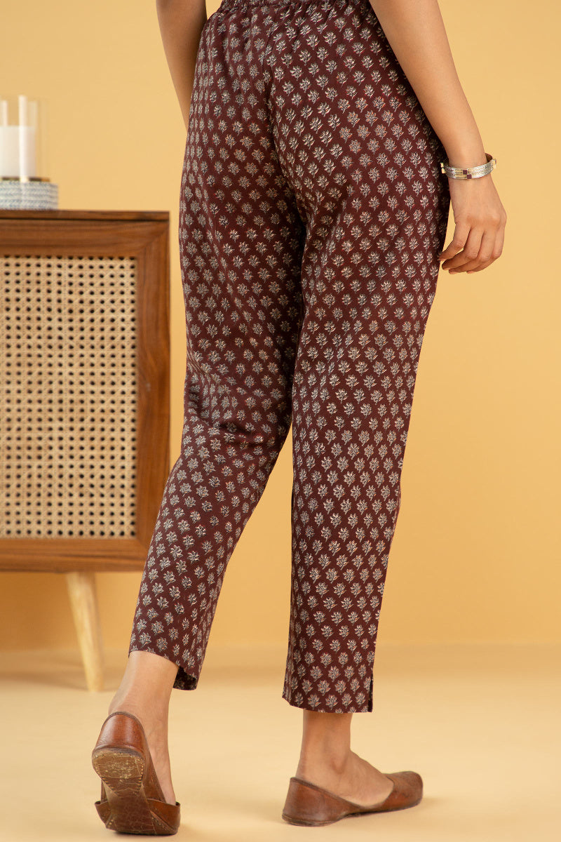 Sehra Nafisa Bagru Narrow Pants