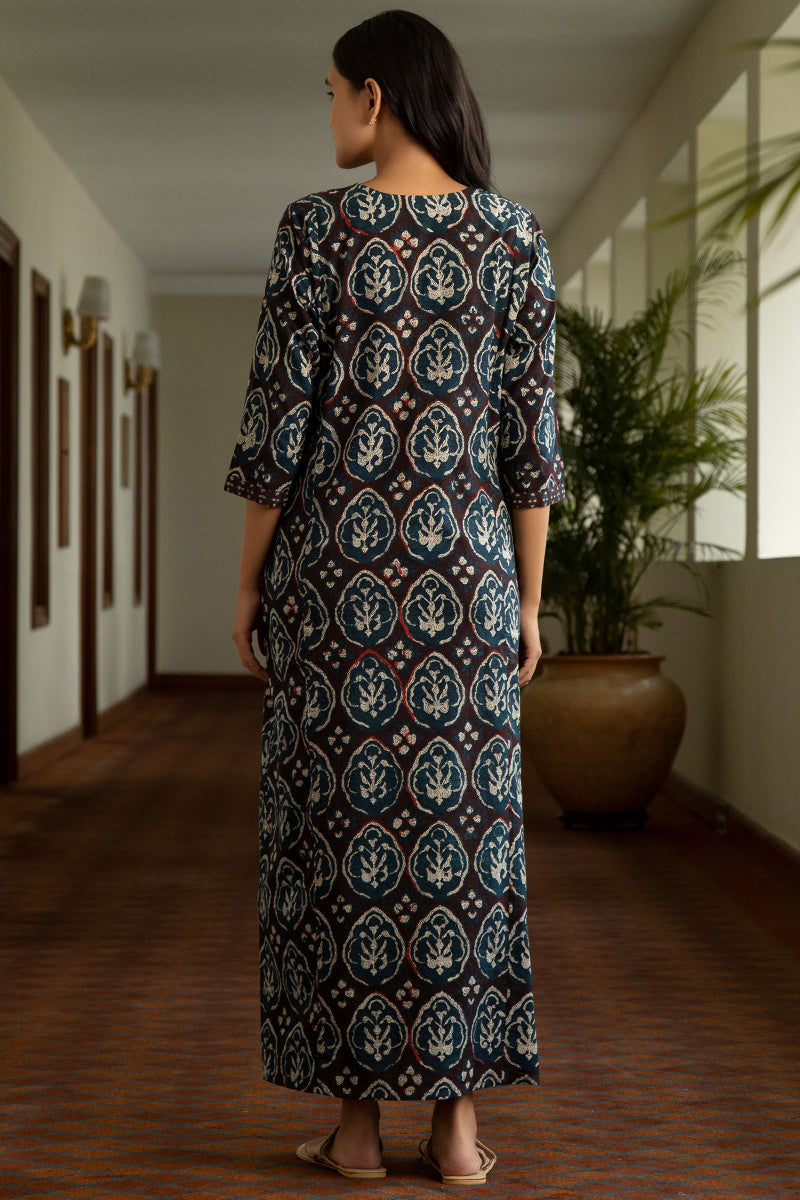 Sehra Gazal Bagru Kaftan